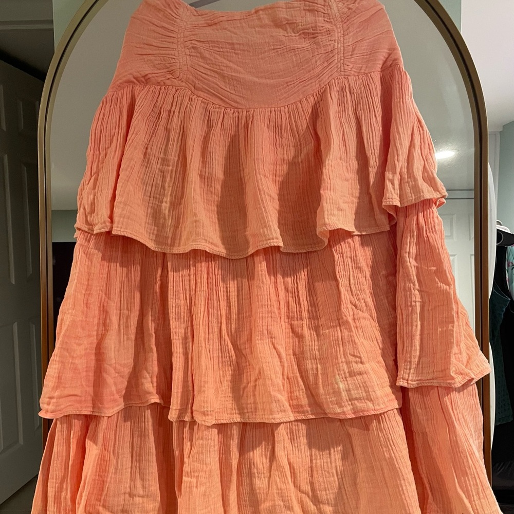 Free People Maxi Skirt XL NWT - Picture 6 of 13